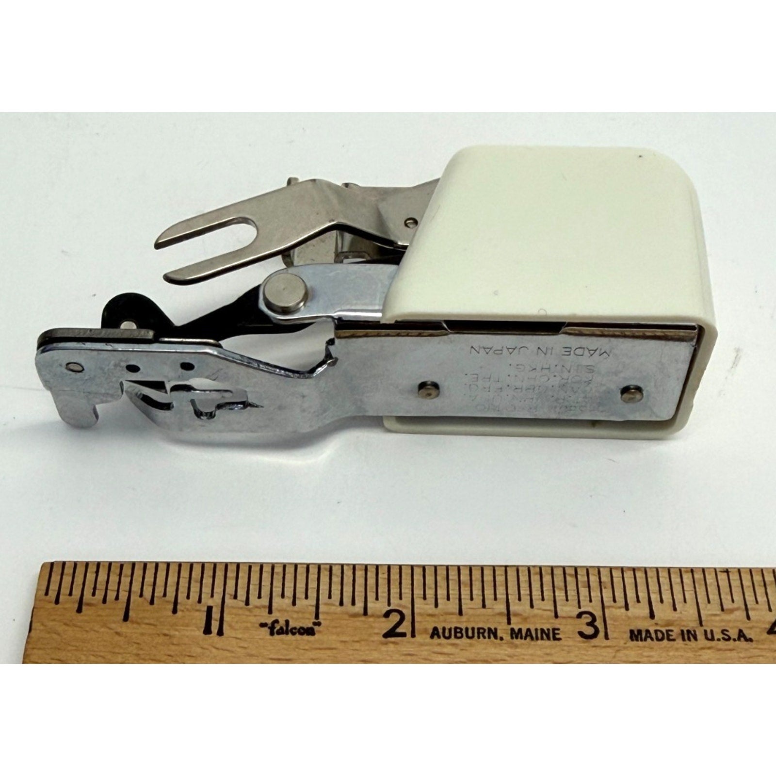 Vintage R-CT10 Side Cutter II Overlock Presser Foot Low Shank