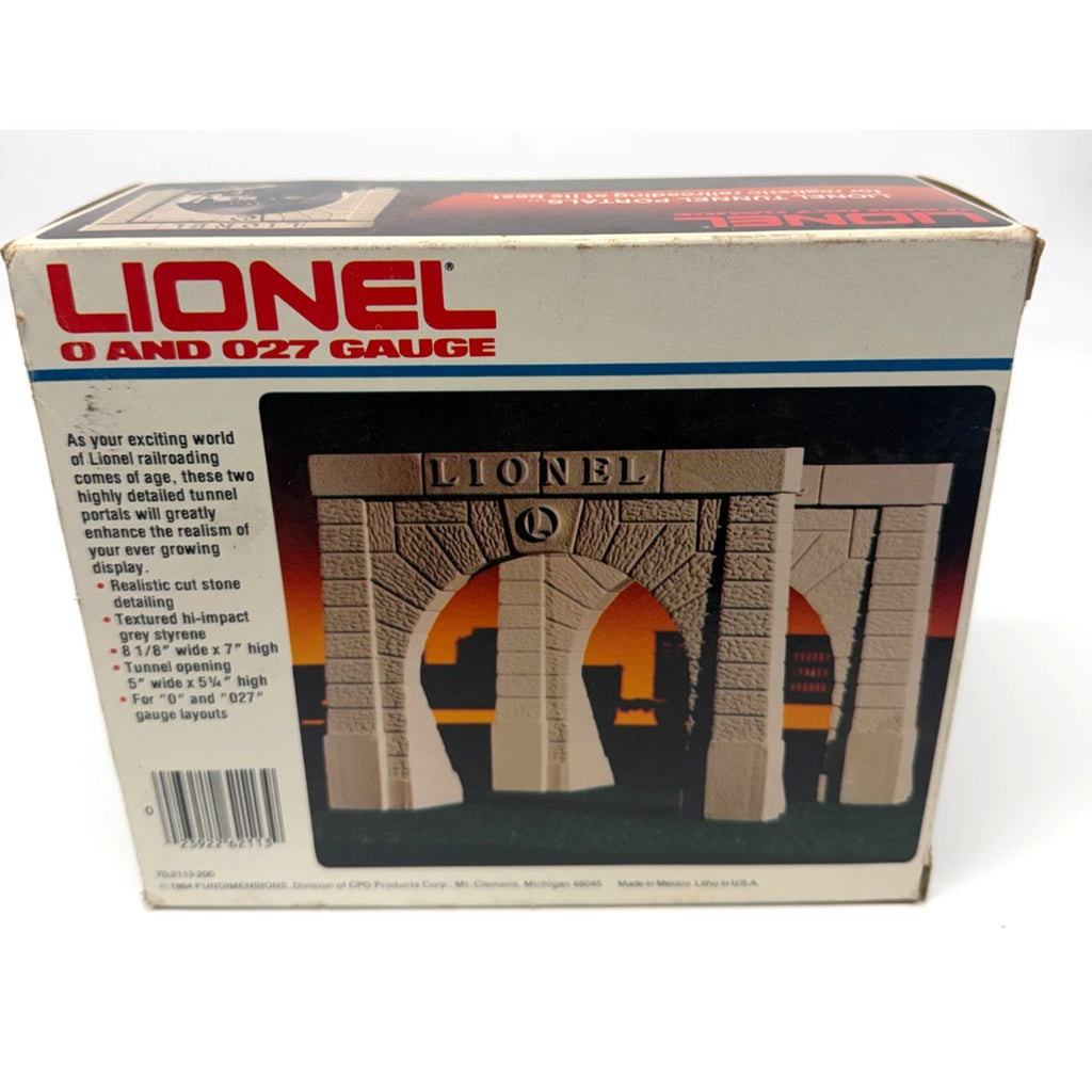 Vintage NEW Set Of 2 Lionel TUNNEL PORTALS Train O And O27 Gauge Original