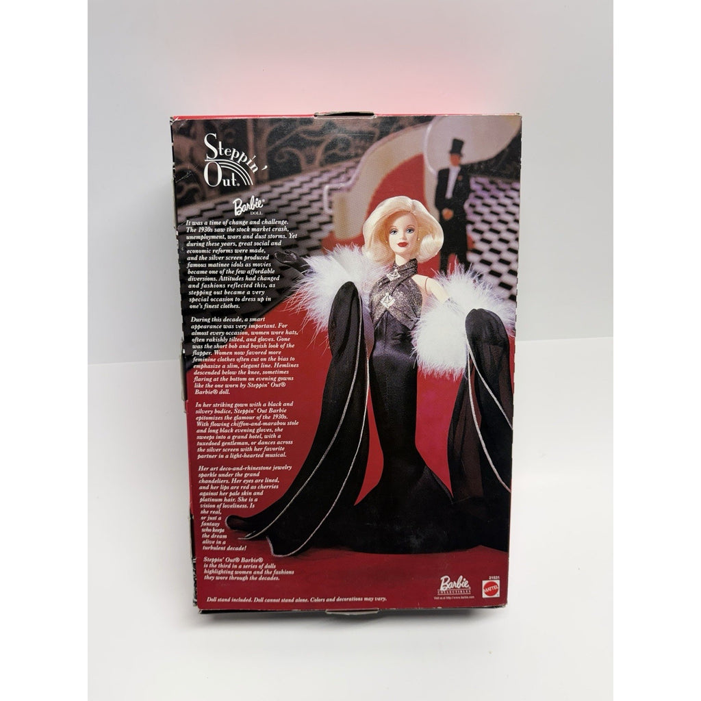Vintage 1998 Steppin’ Out Barbie Collector Edition 3rd in series w/KayBee Tag