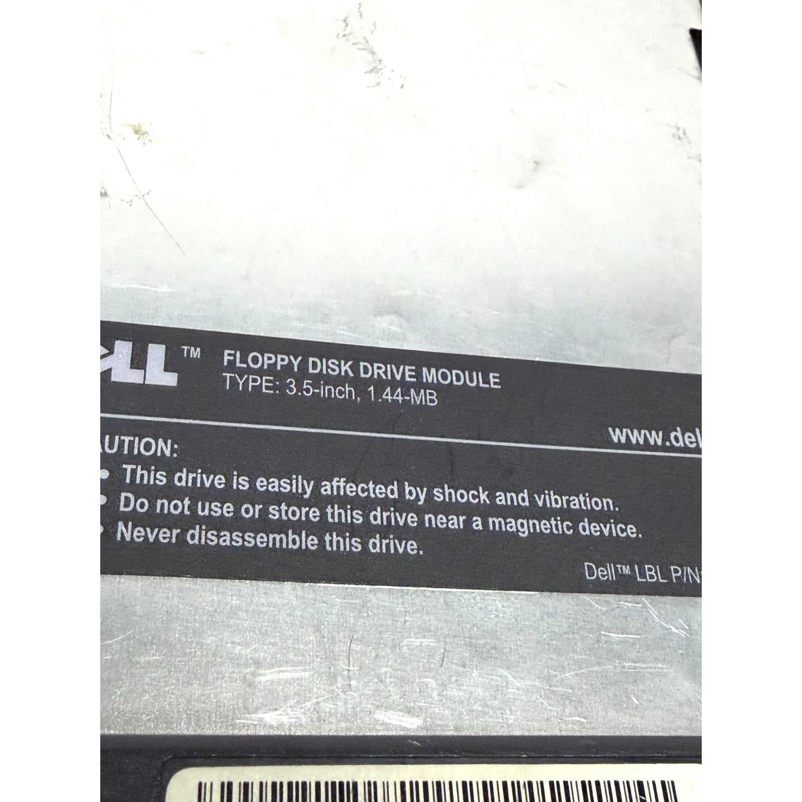 Vintage Dell Latitude Inspiron Floppy Disk Drive Module 3.5 ~ 1.44MB 10NRV-A00