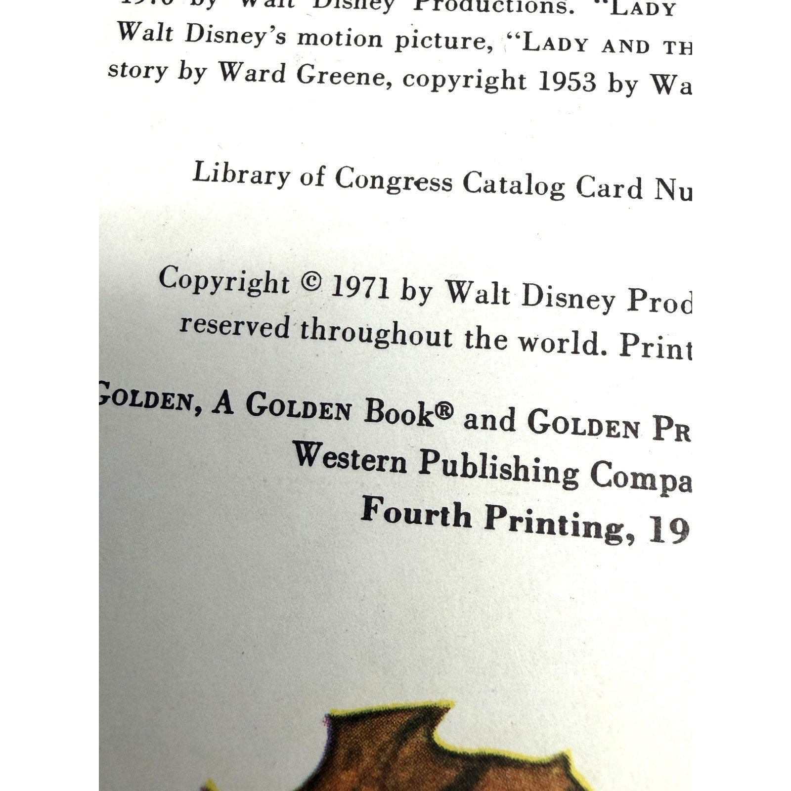 Vintage 1971 The Walt Disney Treasury Illustrated Book 10 Classic Stories