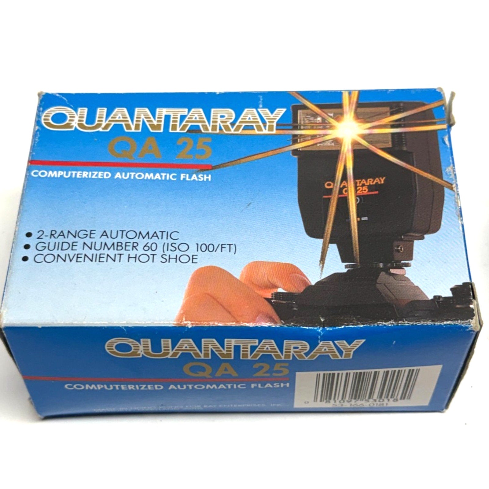 Vintage Quantaray QA 25 Computerized Automatic Flash In Box