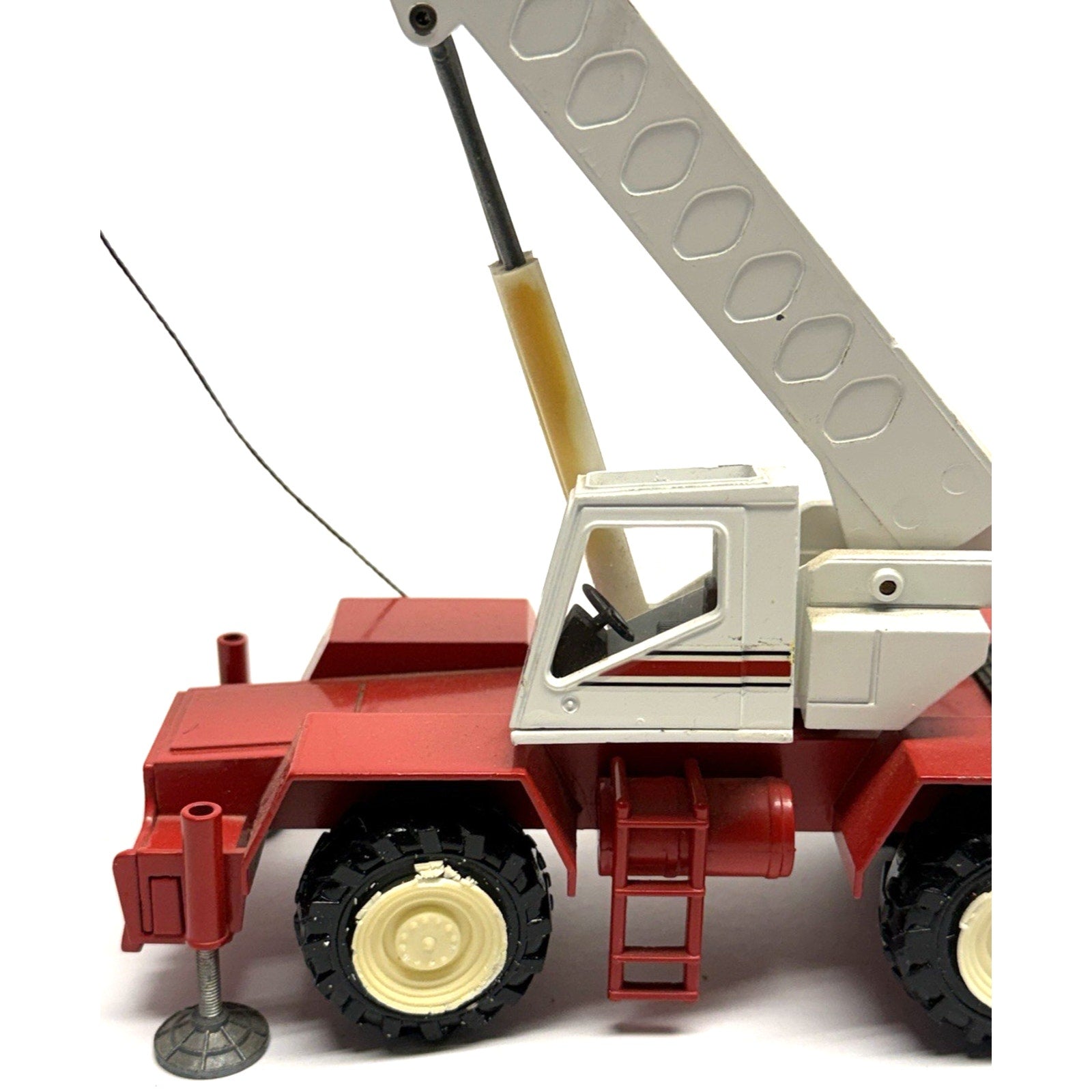Vintage NZG 1/50 diecast Link-Belt HSP-8060 Rough Terrain Crane #318 GERMANY