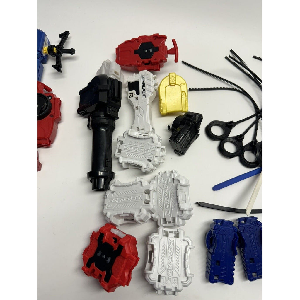 Vintage Lot Beyblade Mix Launchers All Working Condition