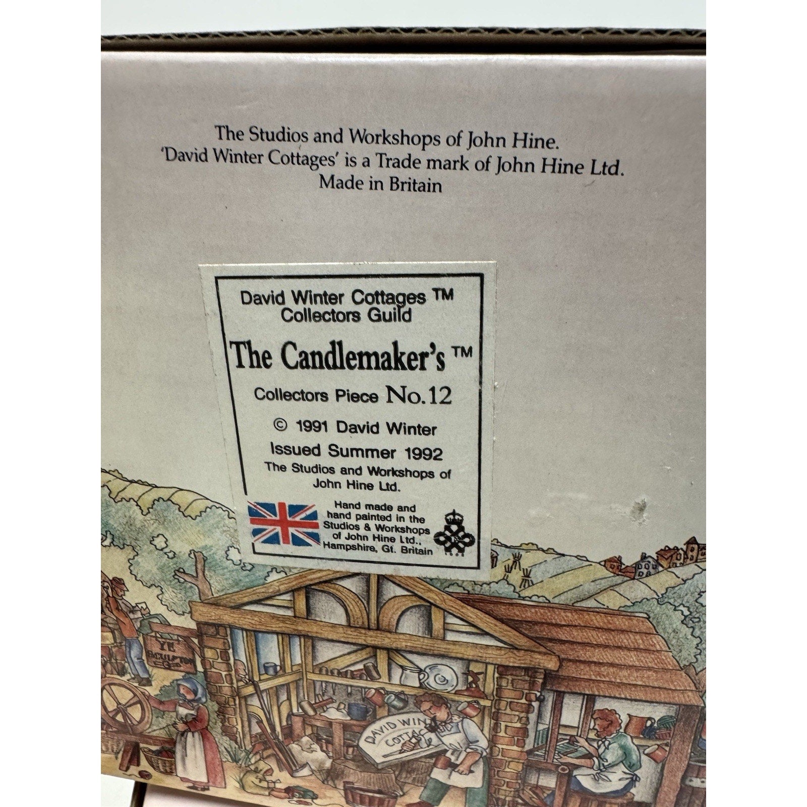 LOT OF (6) DAVID WINTER COTTAGES -STONECUTTER'S COTTAGE, BOAT HOUSE, STAFFORDSHI