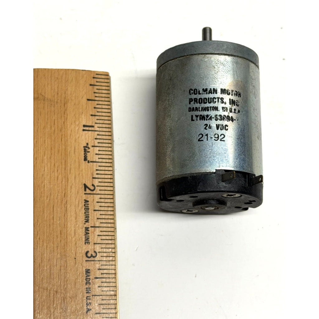 VTG Colman Motor Products 24 VDC Permanent Magnet DC Motor