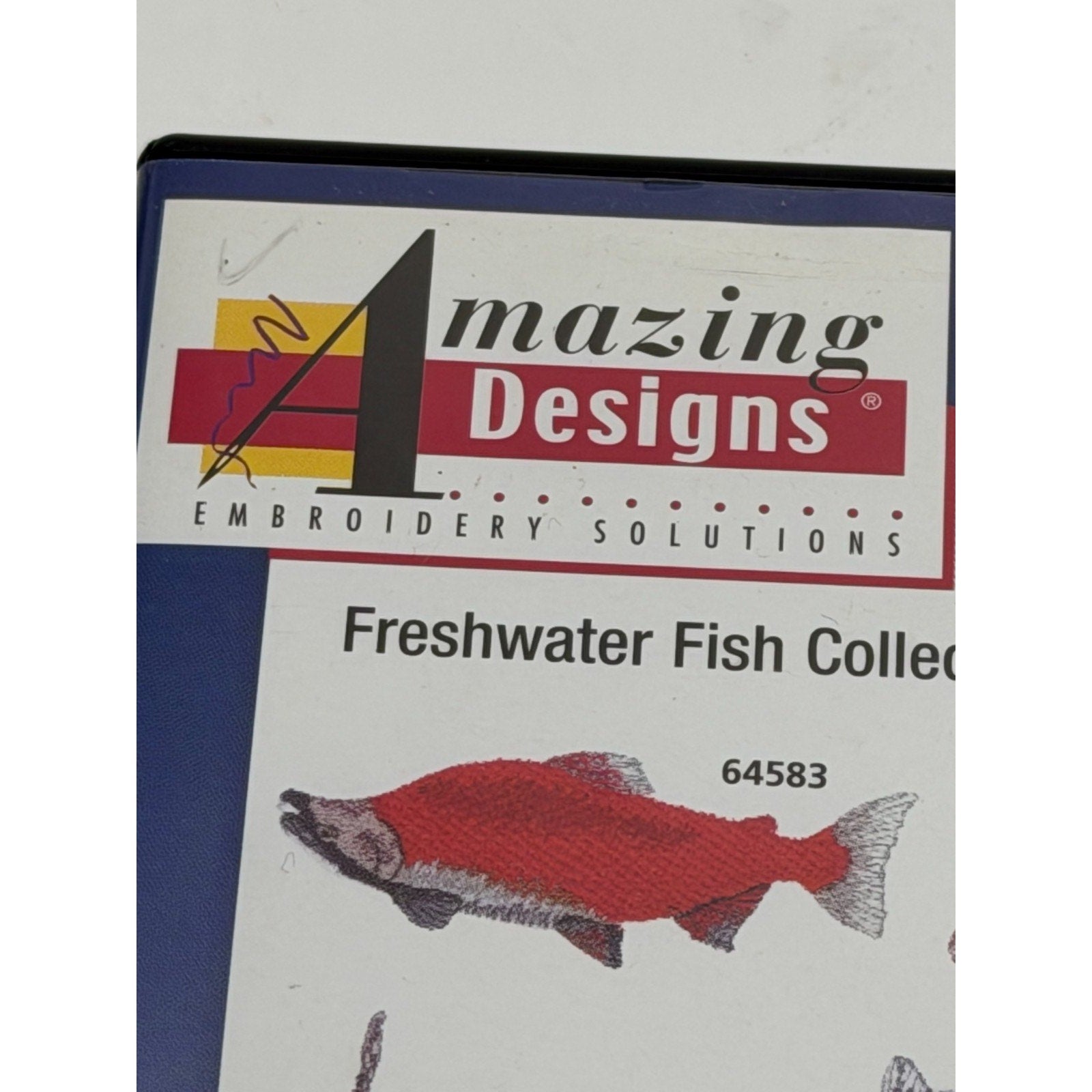 Vintage NEW Amazing Designs Floppy Disk ADC1365 FreshwaterFish Collection 1