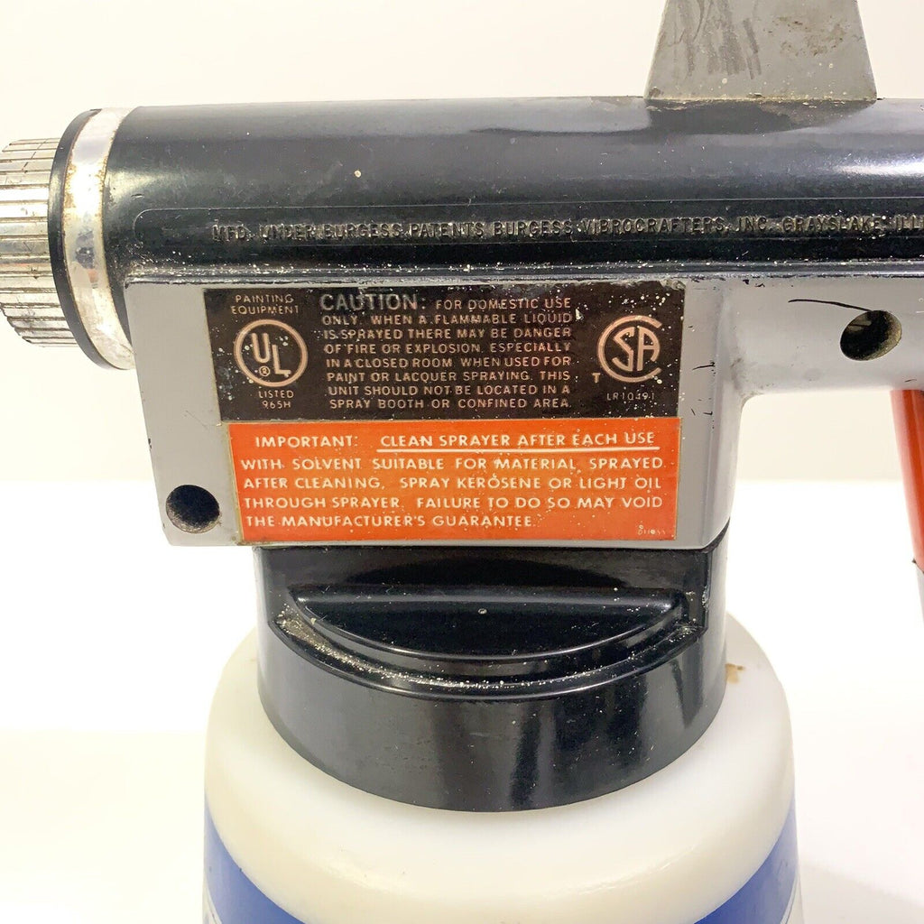 VINTAGE Burgess VS-860 Airless Paint Sprayer electric painting gun