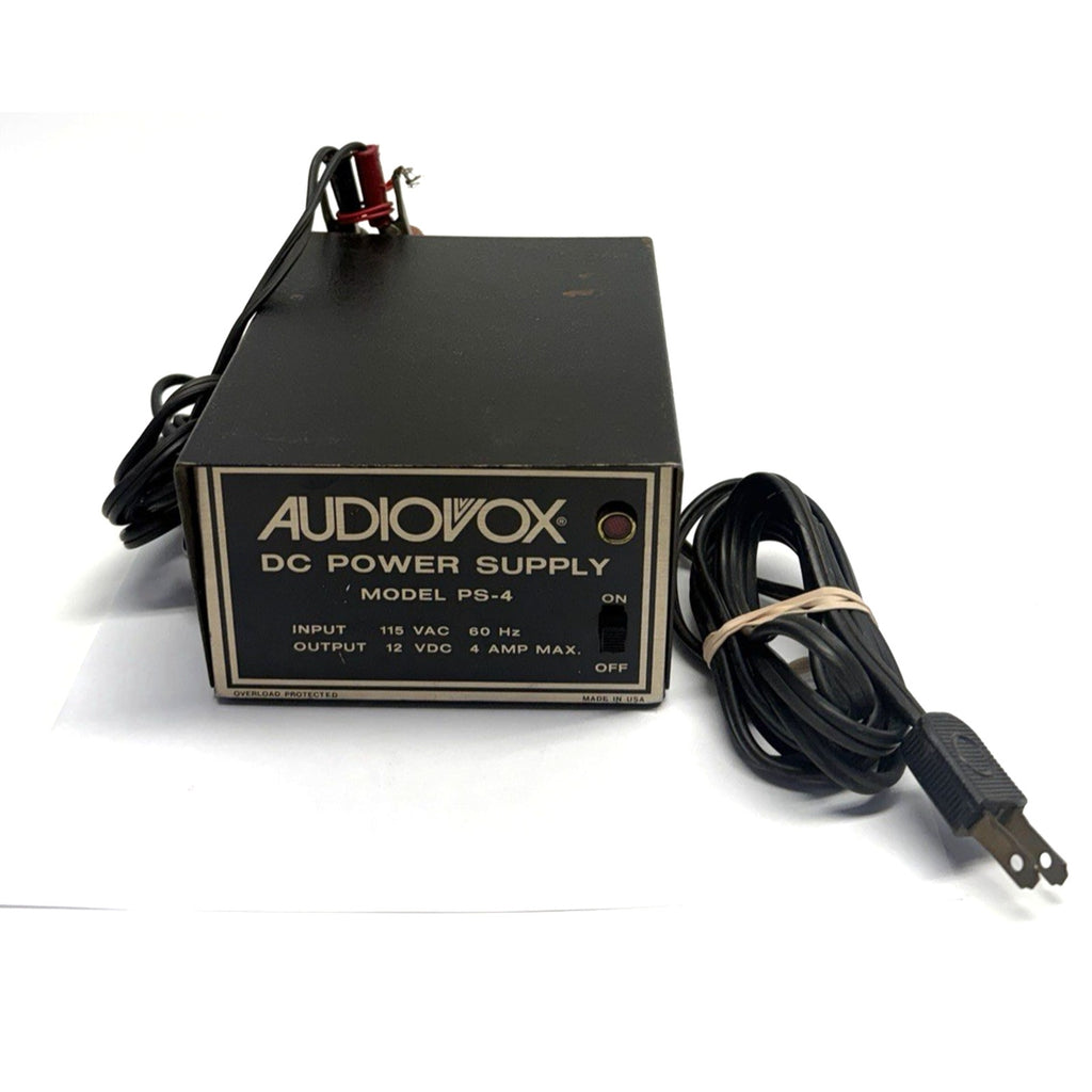 Vintage Audiovox 4 AMP DC Power Supply PS-4