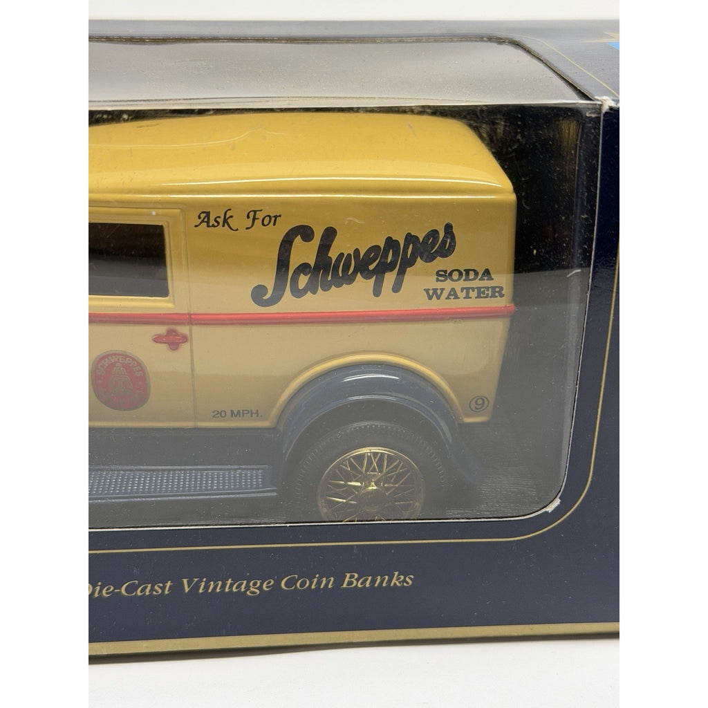VINTAGE SEALED NEW Liberty Classics 1/25 Scale LC9000 - Schweppes - Coin Bank