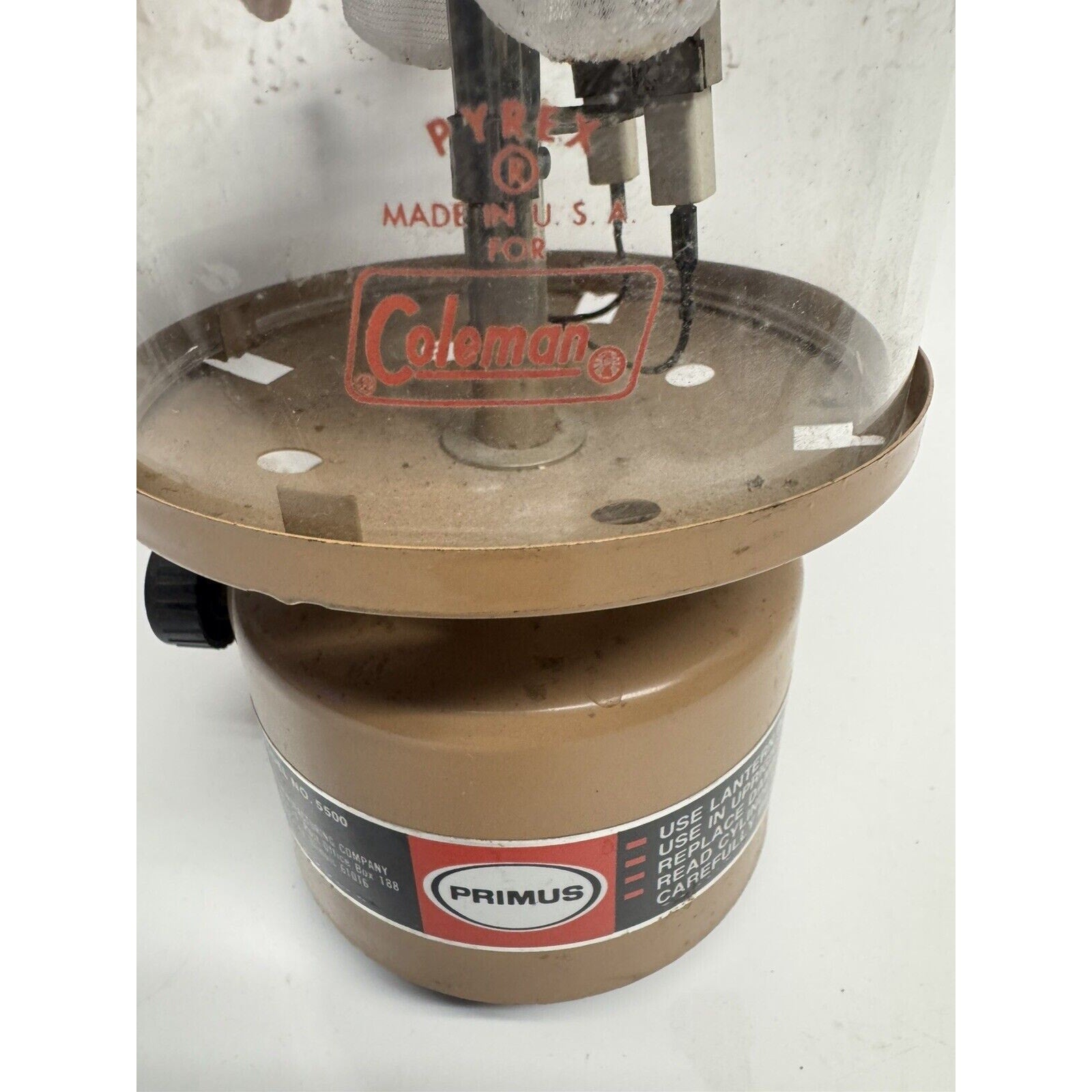 VINTAGE NOS Century-Primus Propane Lantern Dual Mantle Model 5500