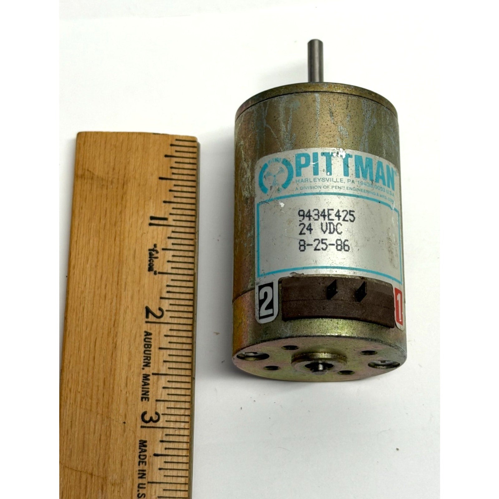Vintage Pittman 9434E425, DC Brush Motor 24 V
