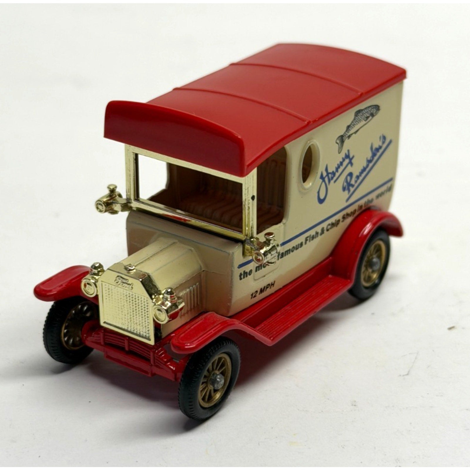Vintage Lledo Models of Days Gone (1985) "1920 Model T Ford Harry Ramsdens" Van