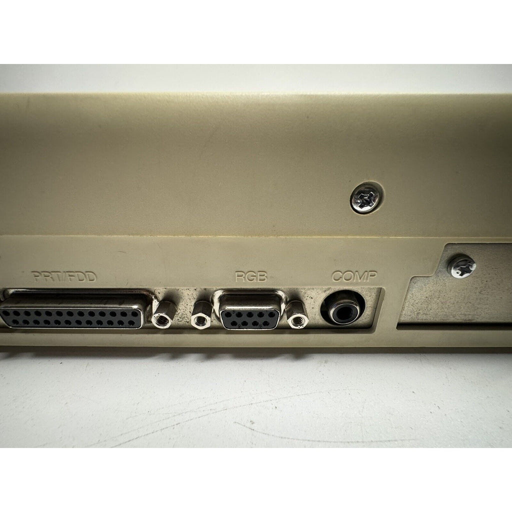 Vintage Toshiba T1100 Plus Laptop Computer, Dual DD Floppy Mono 640K : POWER ON