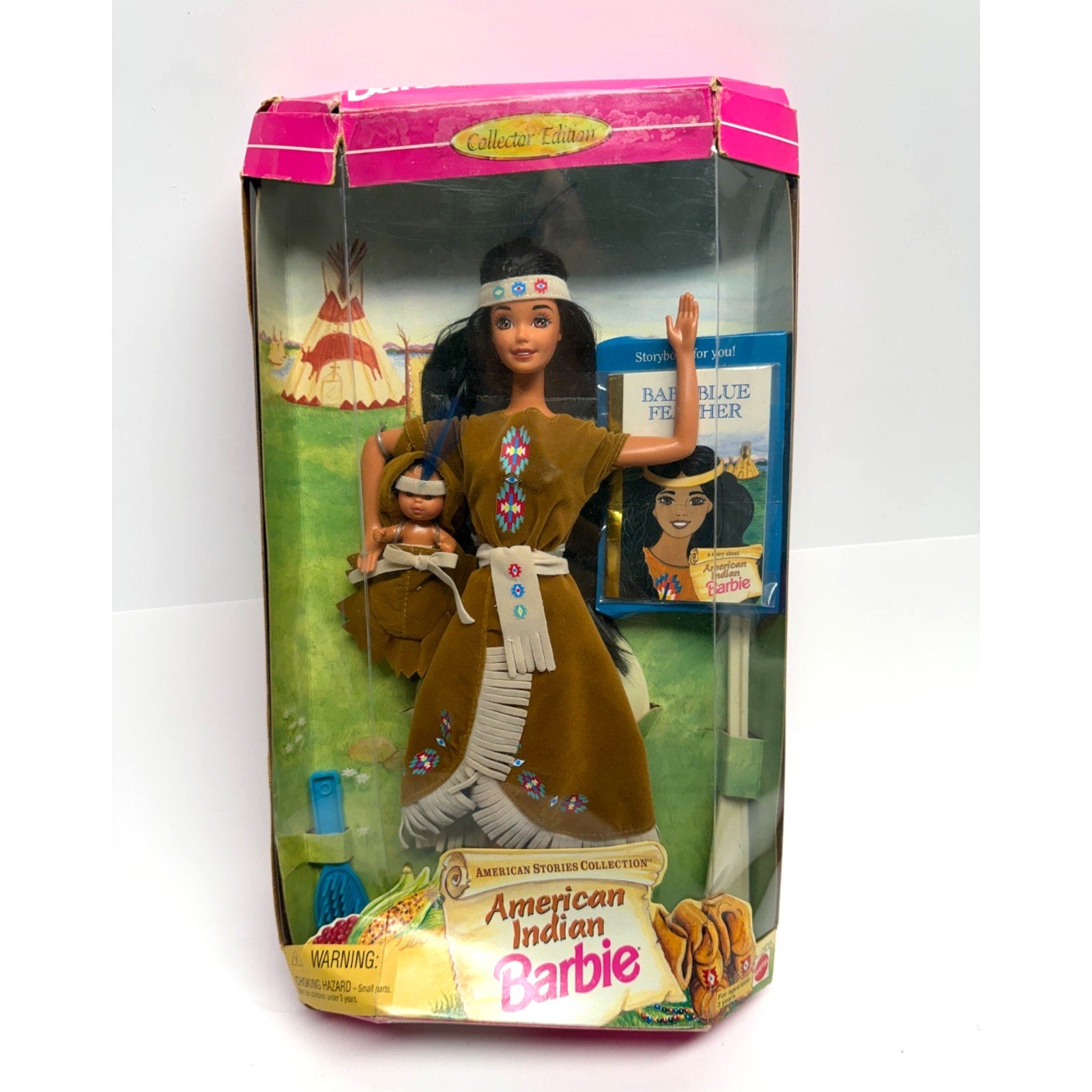 Vintage 1995 American Indian Barbie American Stories Collection NEW