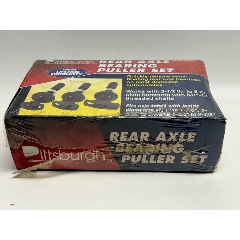 VINTAGE FACTORY SEALED Pittsburgh Rear Axle Bearing Puller Set Item# 92884