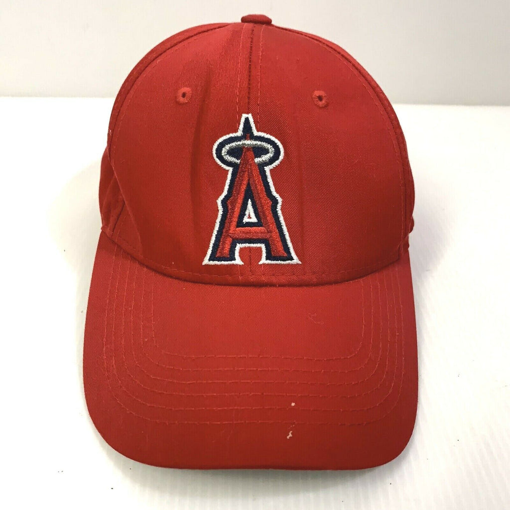 VINTAGE Anaheim Los Angeles Angels Hat Cap Mesh SnapBack MLB Twins Enterprise