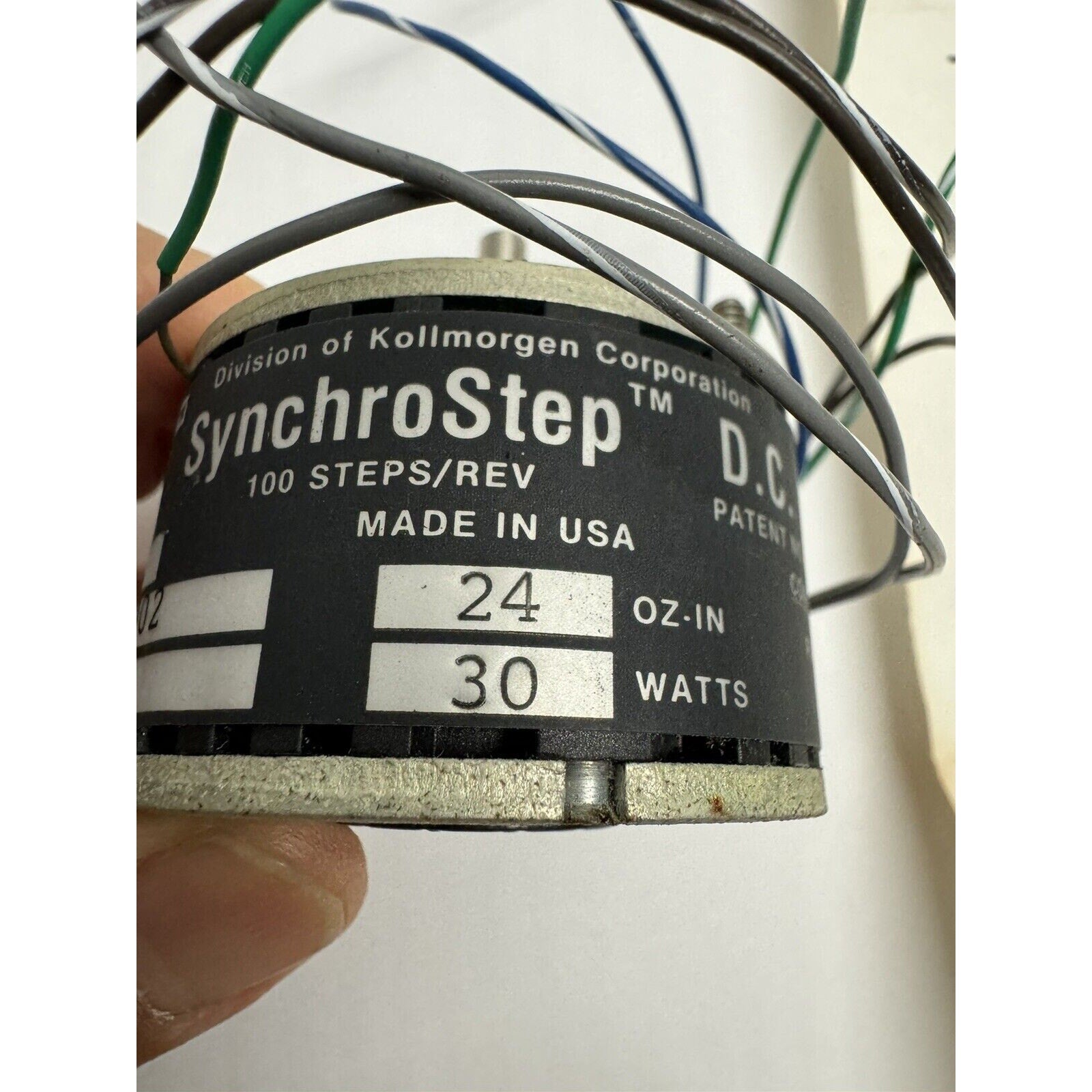 VINTAGE PMI Motion Technologies ServoDisc DC Motor 00M52R6002