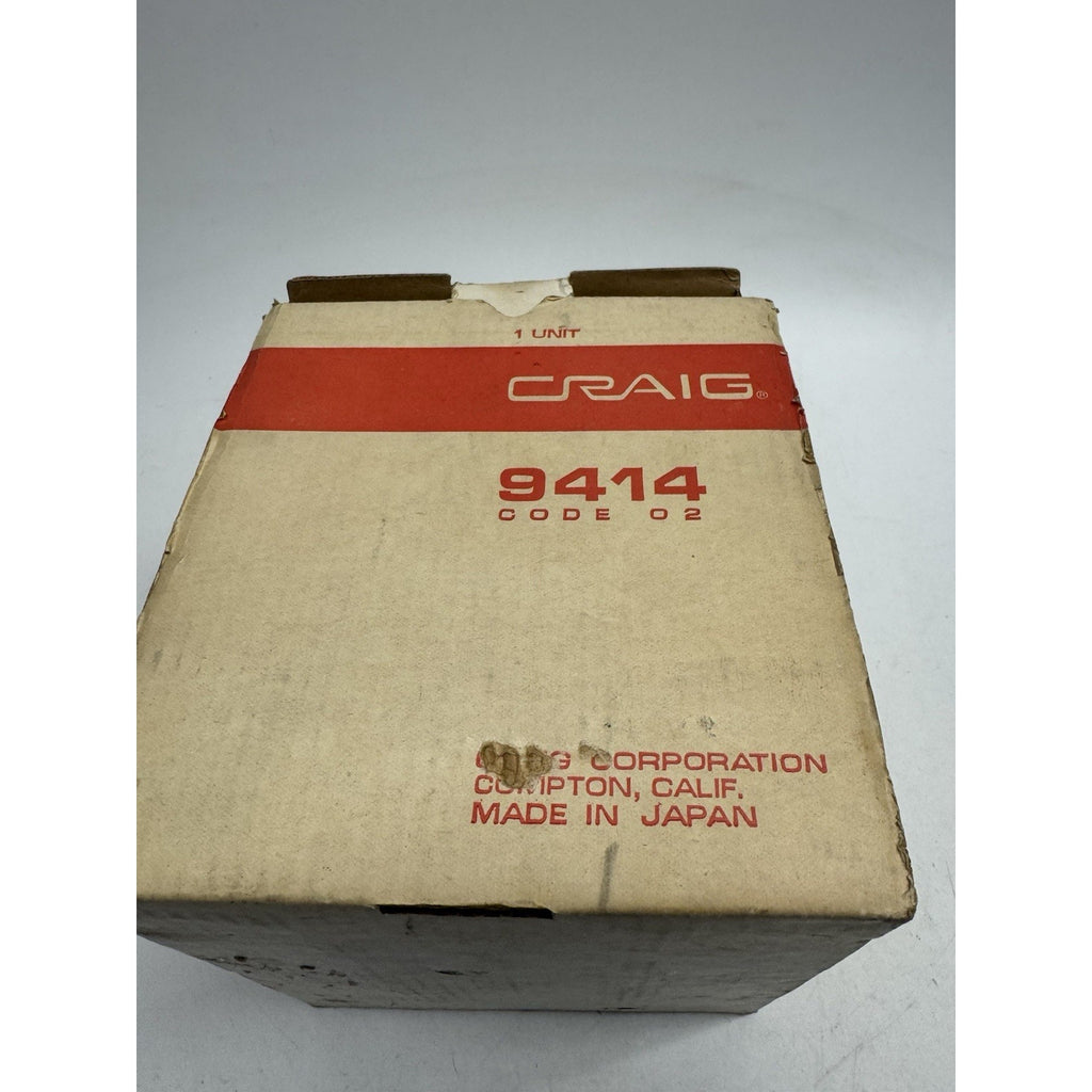 Vintage 1979 NOS Craig Car Stereo Speakers 9414 Made in Japan