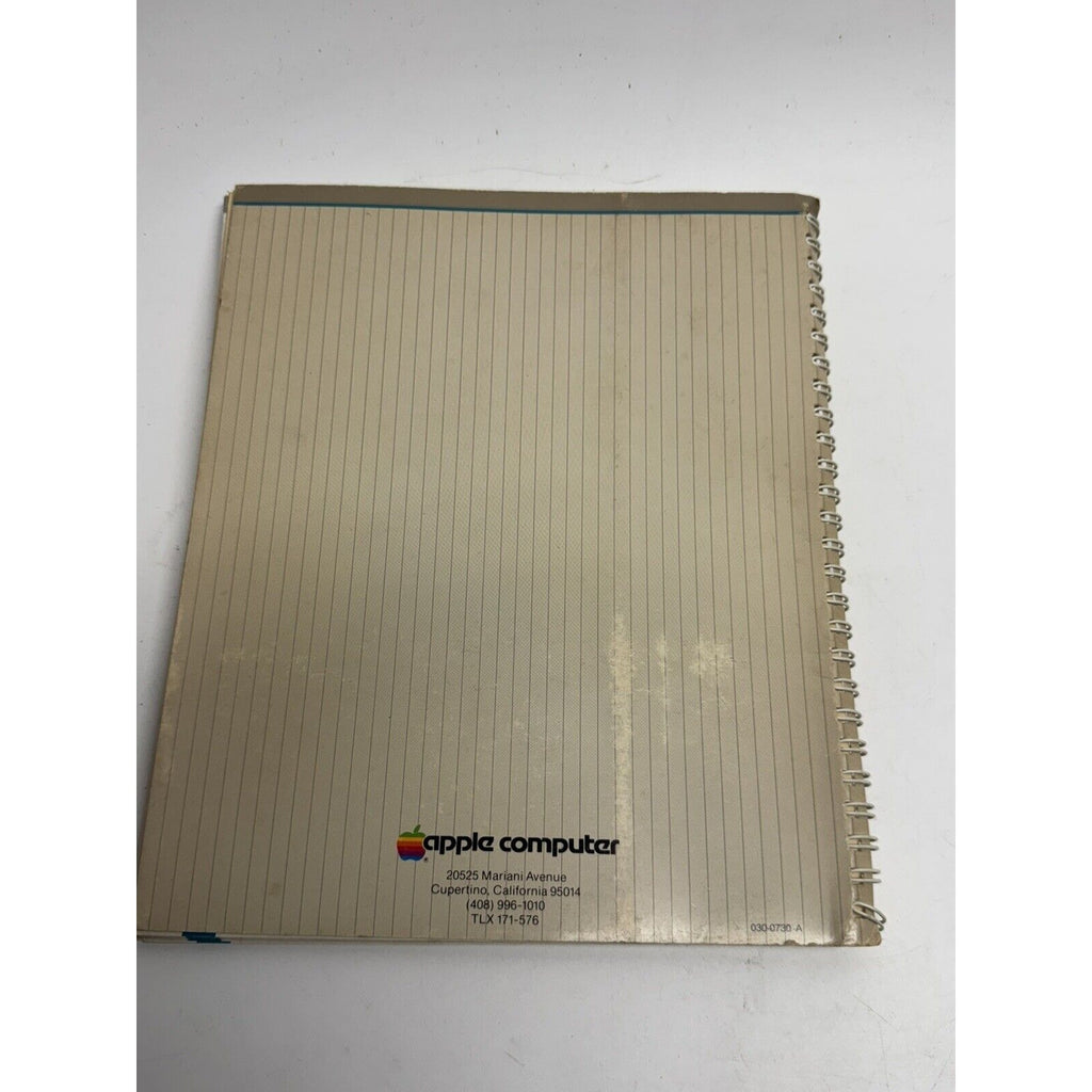 Vintage Apple ImageWriter Printer User’s Manual Reference & Guide Part I & II