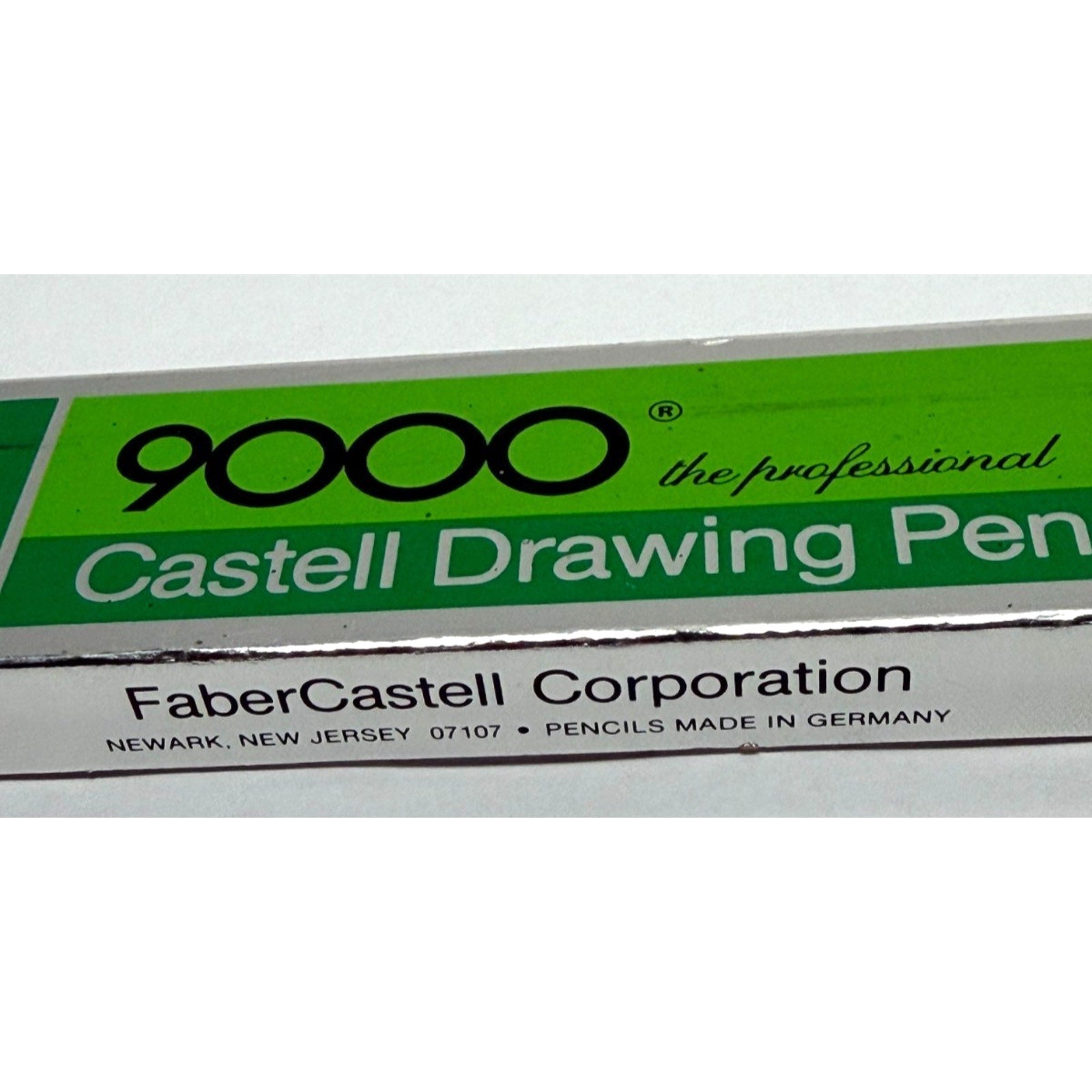 Vtg BOXED LOT 12 NEW Vtg. FABER - CASTELL 9000 2HDRAWING PENCILS Made in GERMANY