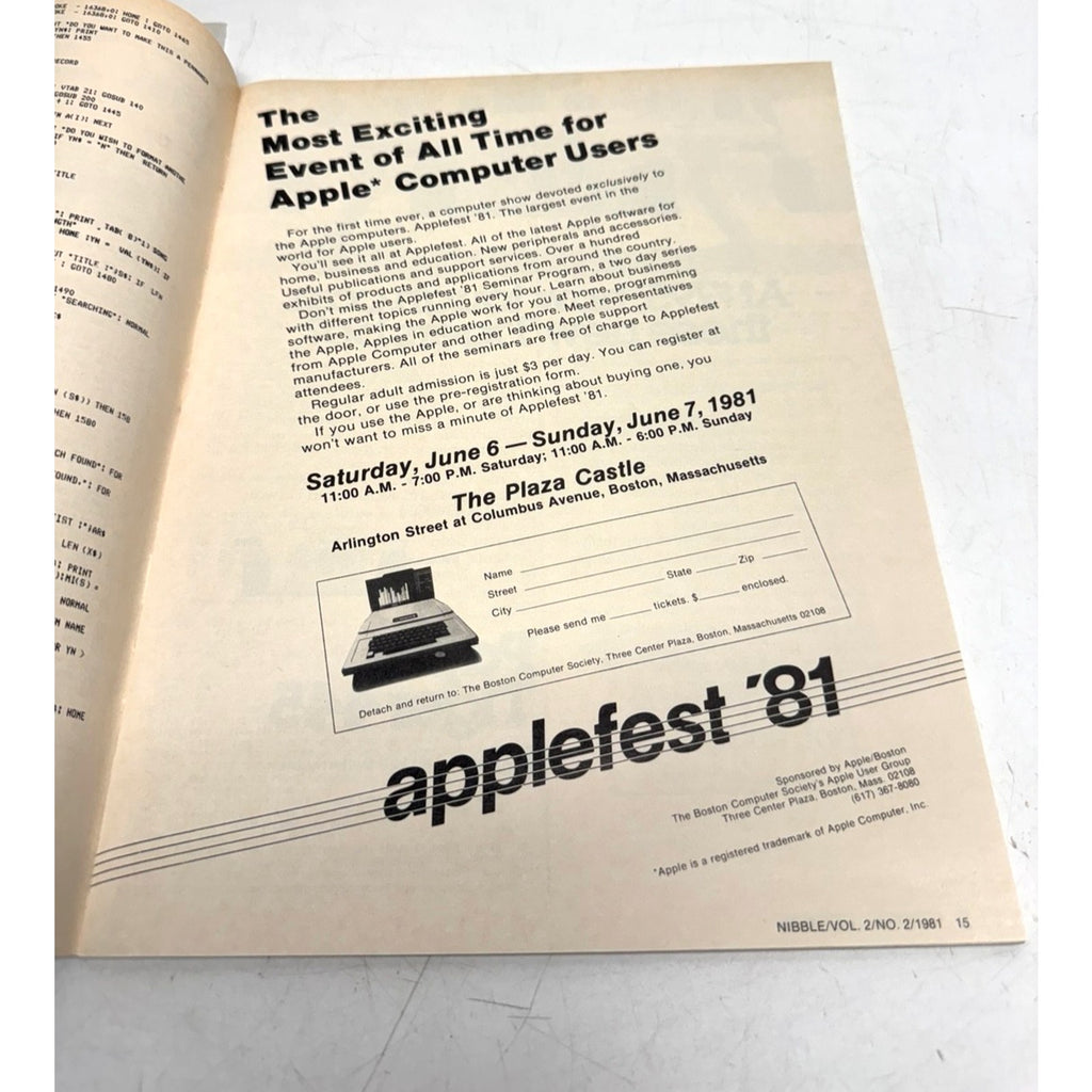 VTG Nibble Apple Mac Computer Programs Vol 02 No 02
