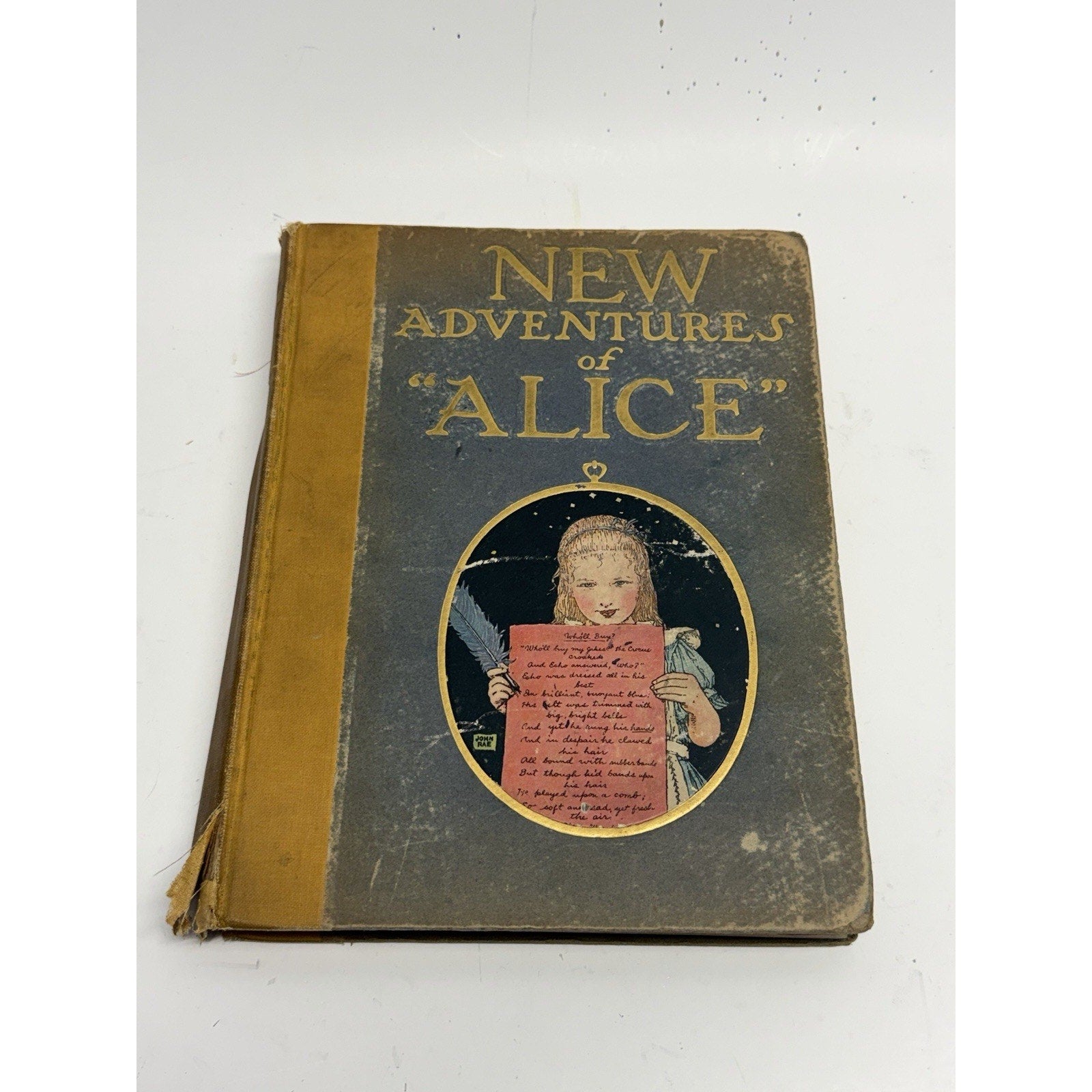 VINTAGE 1917 New Adventures of Alice, John Rae A continuation Of Wonderland