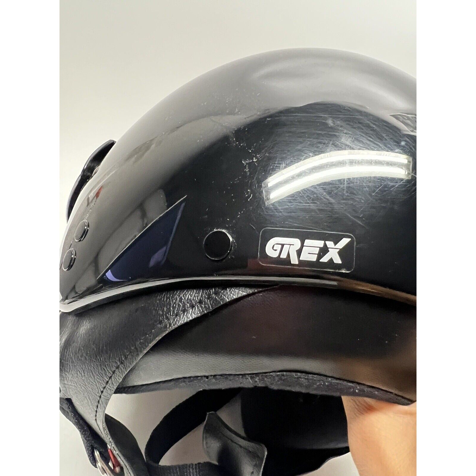VINTAGE GREX G03 II PEAK CLUB HELMET SIZE XS-54 MADE IN ITALY