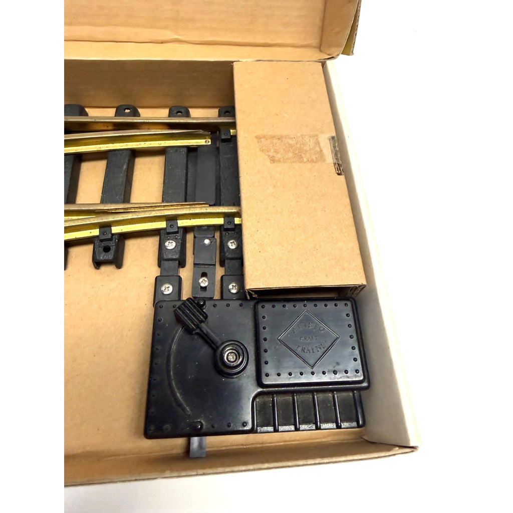 Vintage New Aristo-Craft G Scale Manual Left SwitchTrack Turnout #1 Gauge