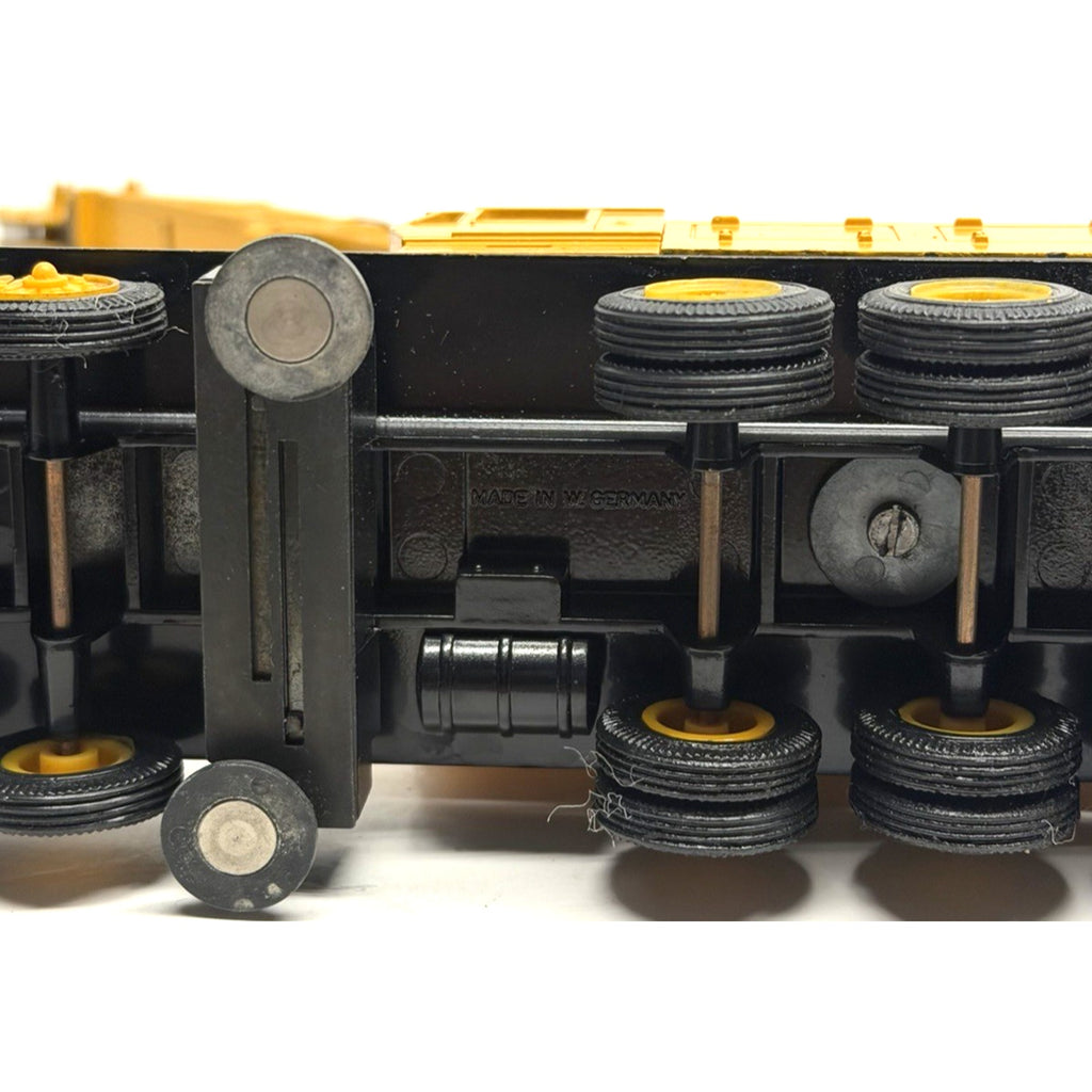 Vintage NZG 152 Grove TM1500 Mobile Crane - Yellow 1/55 Die-cast Made In Germany