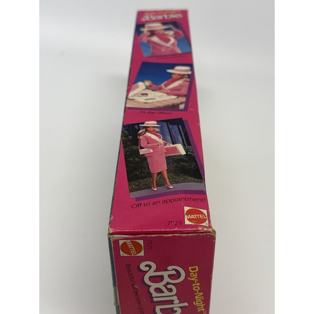 Vintage 1984 Mattel Day to Night Fashion Barbie Doll 7929 New In Sealed Box