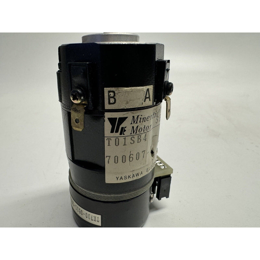 VINTAGE Yaskawa Electric Minertia Motor Mini Series T01SB4 700607 Made in Japan