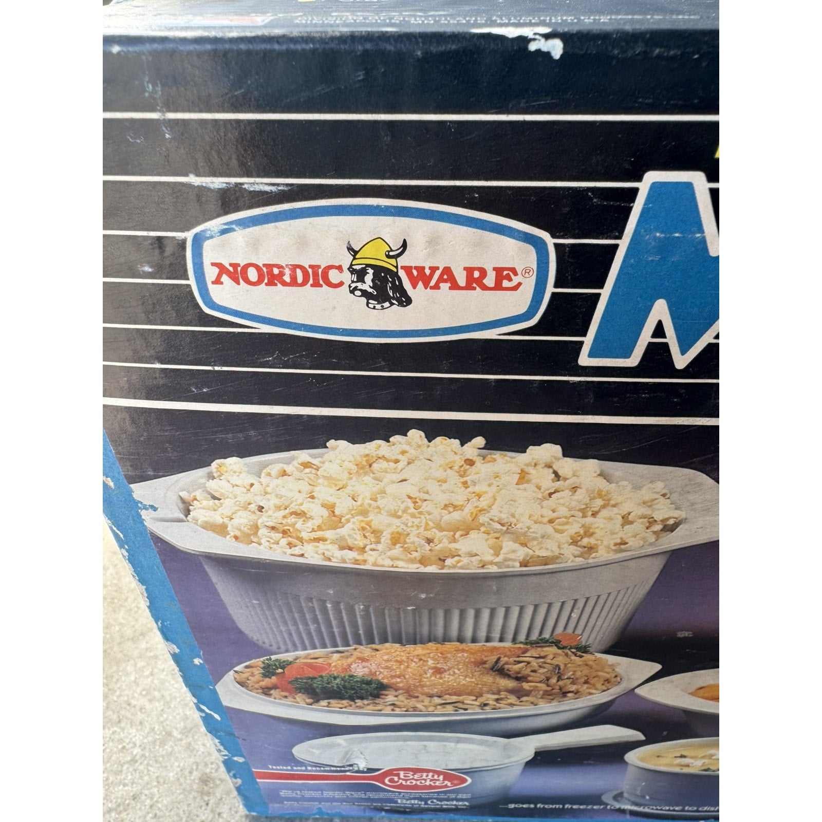 Vintage NOS Nordic Ware 10 Piece Microwave/ Conventional Cookware Set #65902 USA