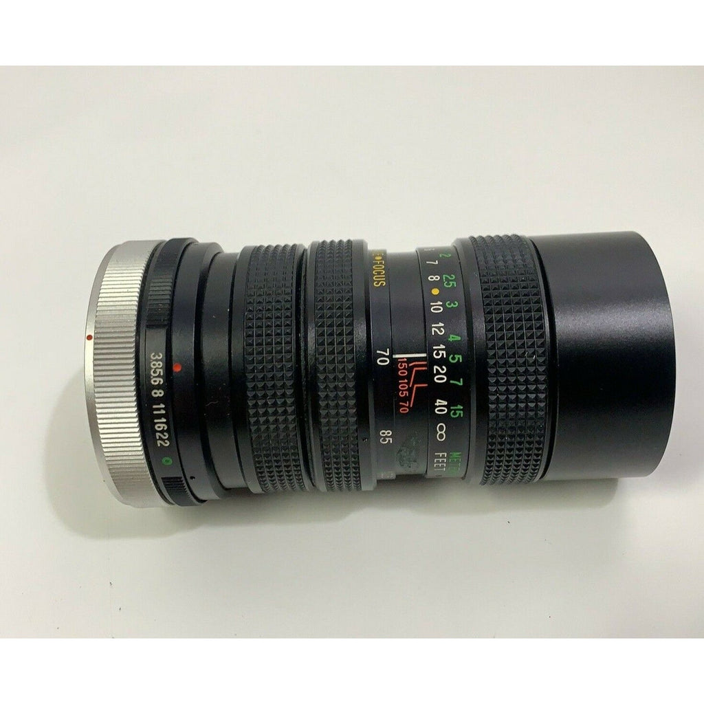 Vintage Vivitar 70mm-150mm f3.8 Close Focusing Auto Zoom 52MM Fixed Mount Lens