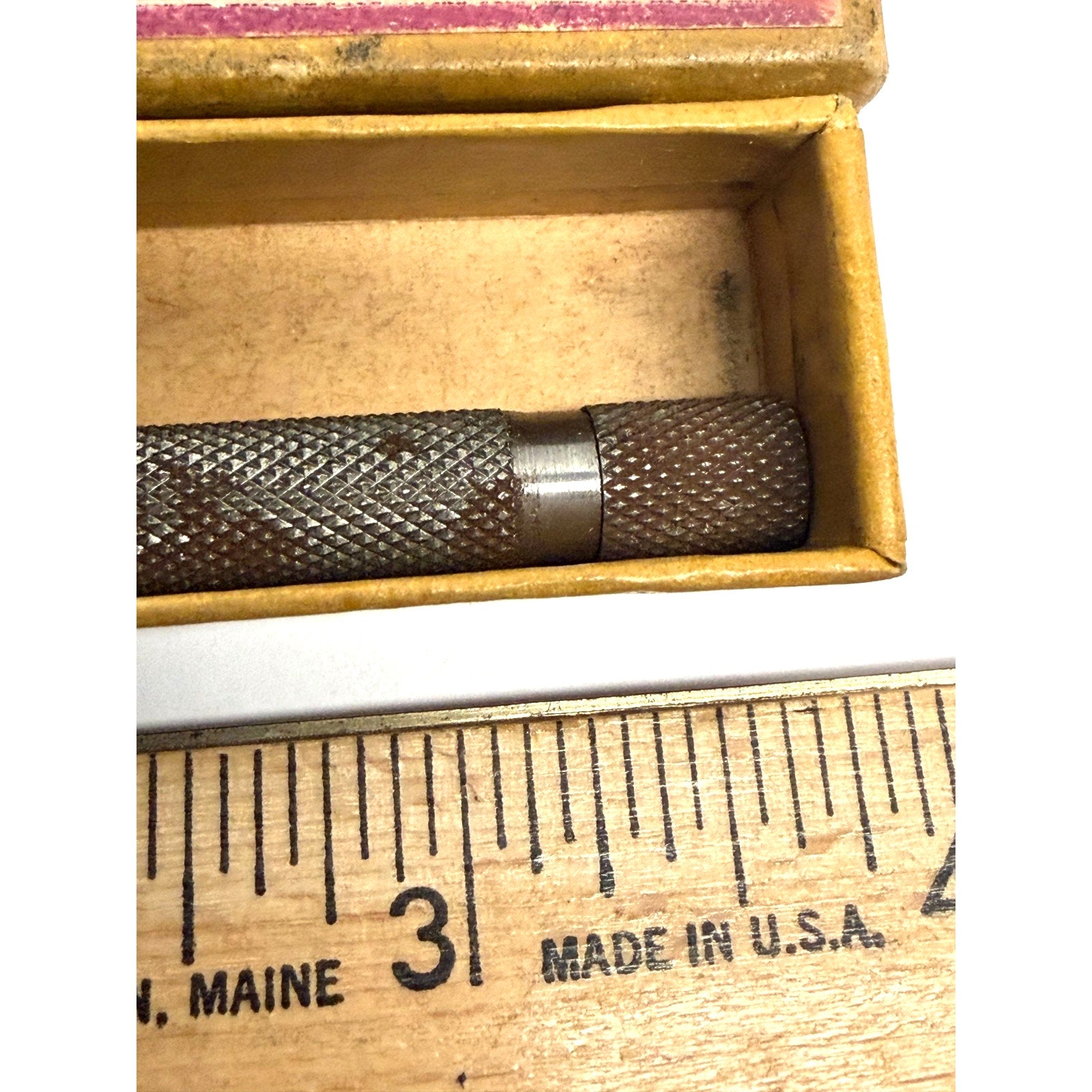 Vintage LUFKIN No. 78D Small Hole Gage 3/8" to 1/2" Range Machinist Tool
