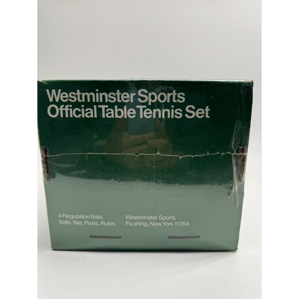 Vintage Factory Sealed Westminster Sports Official Table Tennis Complete Set