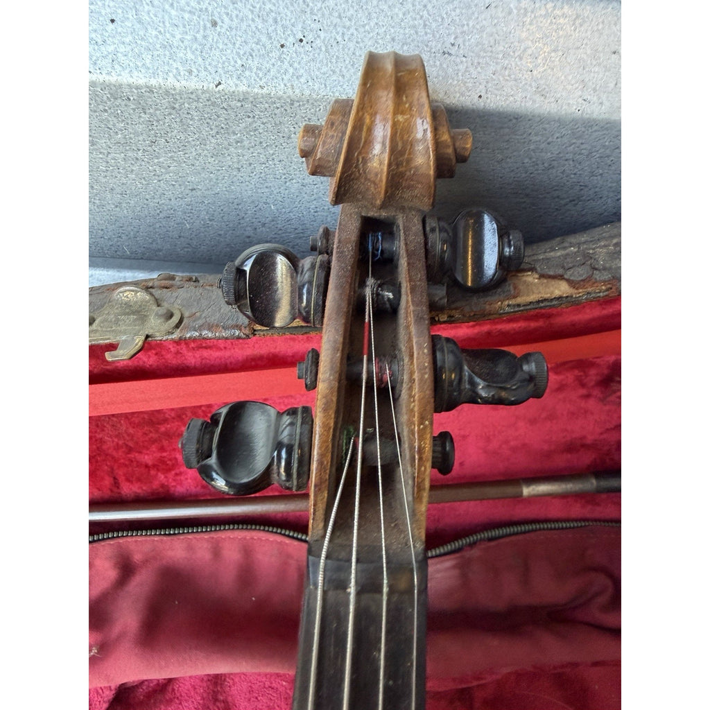VINTAGE Hopf Violin with Case & Bow 24 Inches