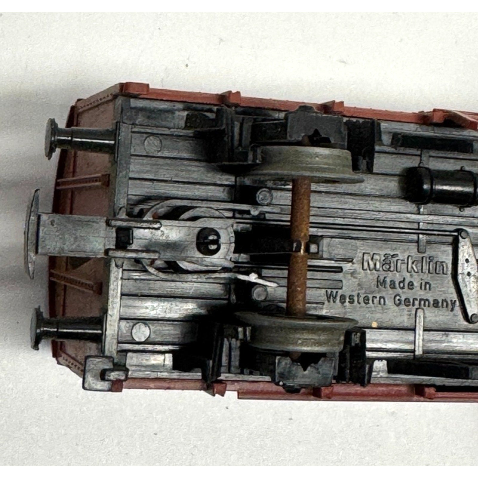 Vintage Marklin H0 4411 DB Red Box Car