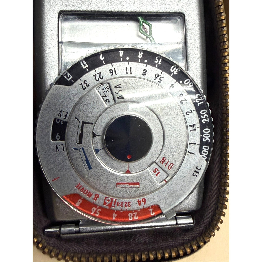 Vintage Tower Universal Exposure Meter 8879 w/ Case Box Manual Japan Kodaguide