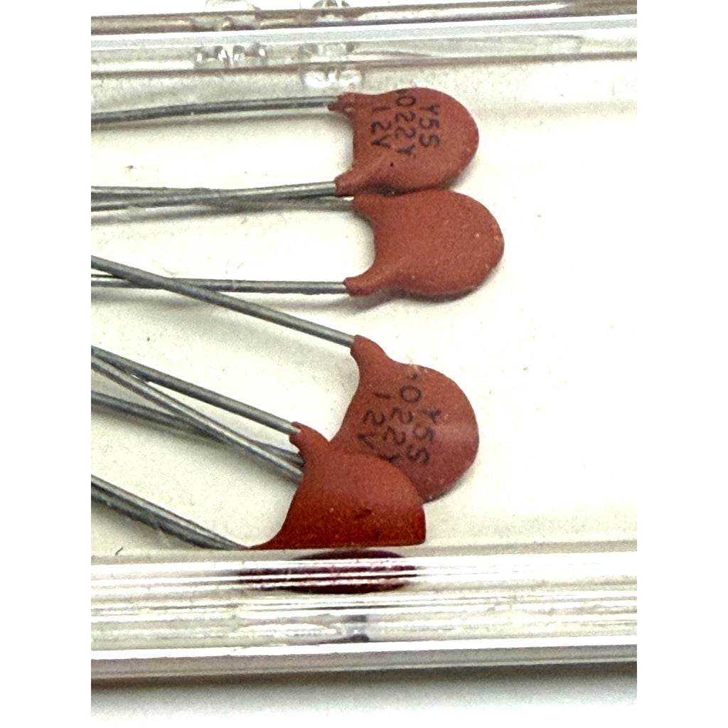 Vintage New Sprague Hypercon .022 MF 12V Ceramic Disc Capacitor HY-340