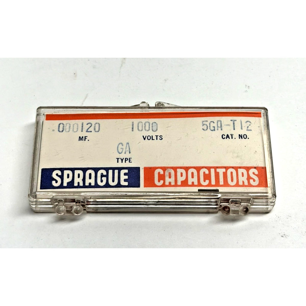 Vintage Sprague 5GA-T12 Ceramic Disc Capacitors .000120MF 1000V Cera-Mite