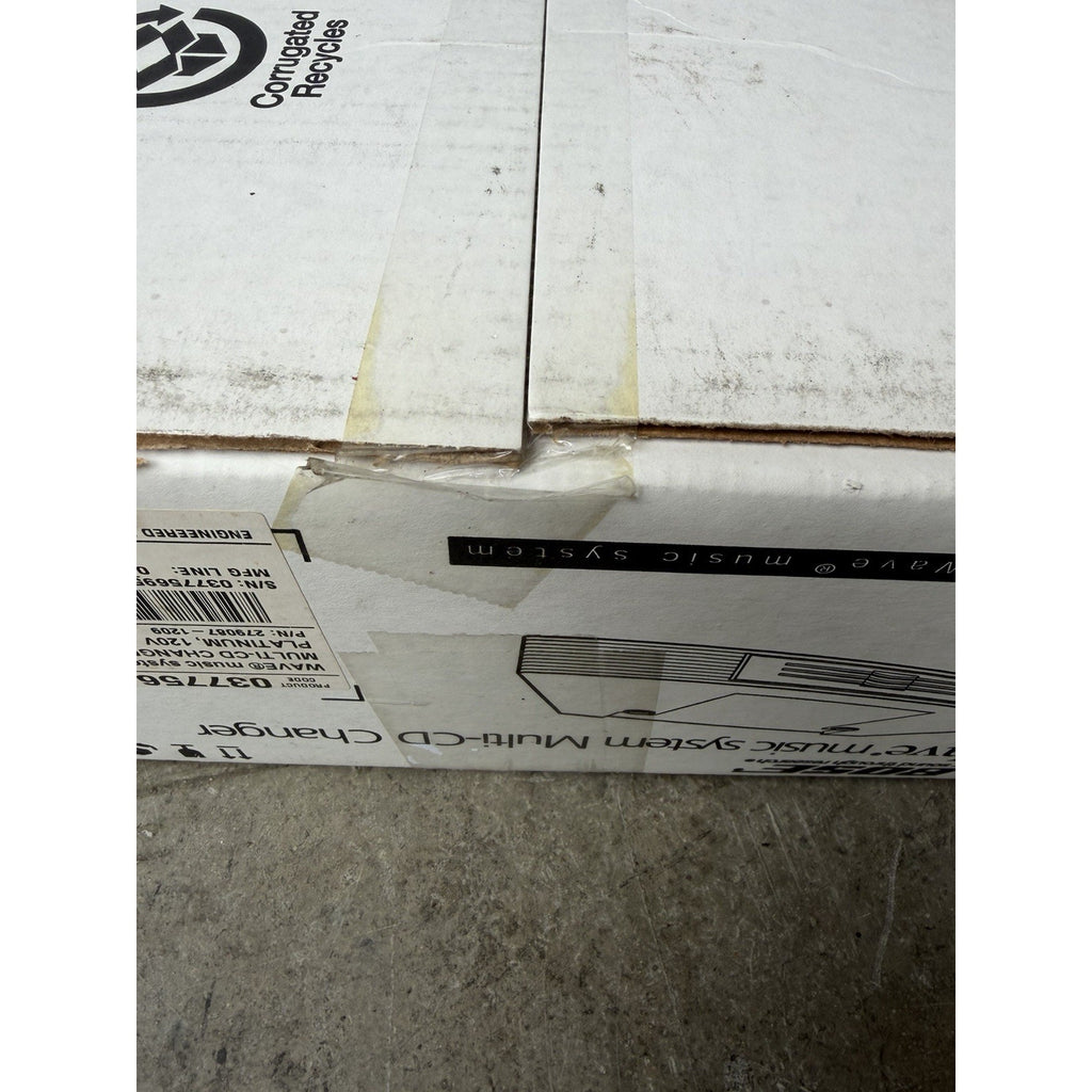 VINTAGE NOS Bose Wave Music System Multi-CD Changer Accessory Platinum White #1