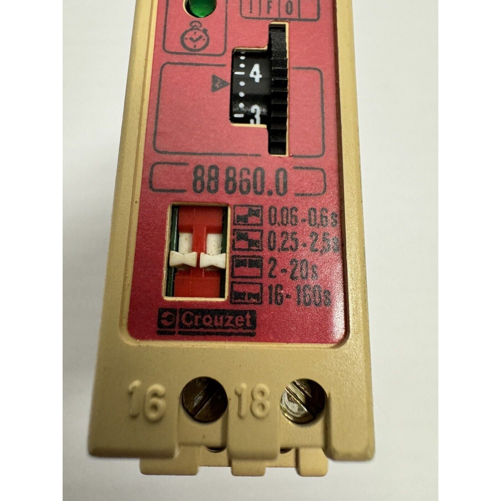VINTAGE Crouzet Timing Module 88-860-010 24V-60HZ