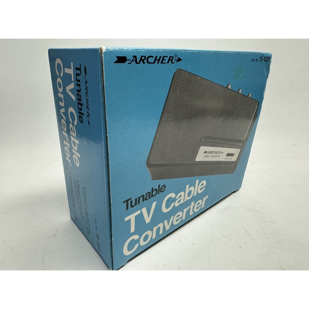 VINTAGE SEALED NEW Archer Tunable TV Cable Converter #15-1281 Radio Shack