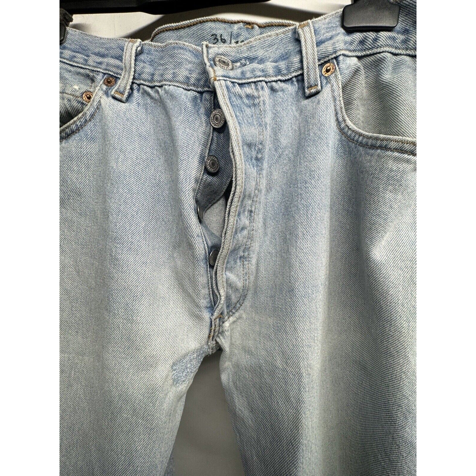 Vintage Men's Levi's 501 Denim Jeans Size 36 x 32 Made in Mexico