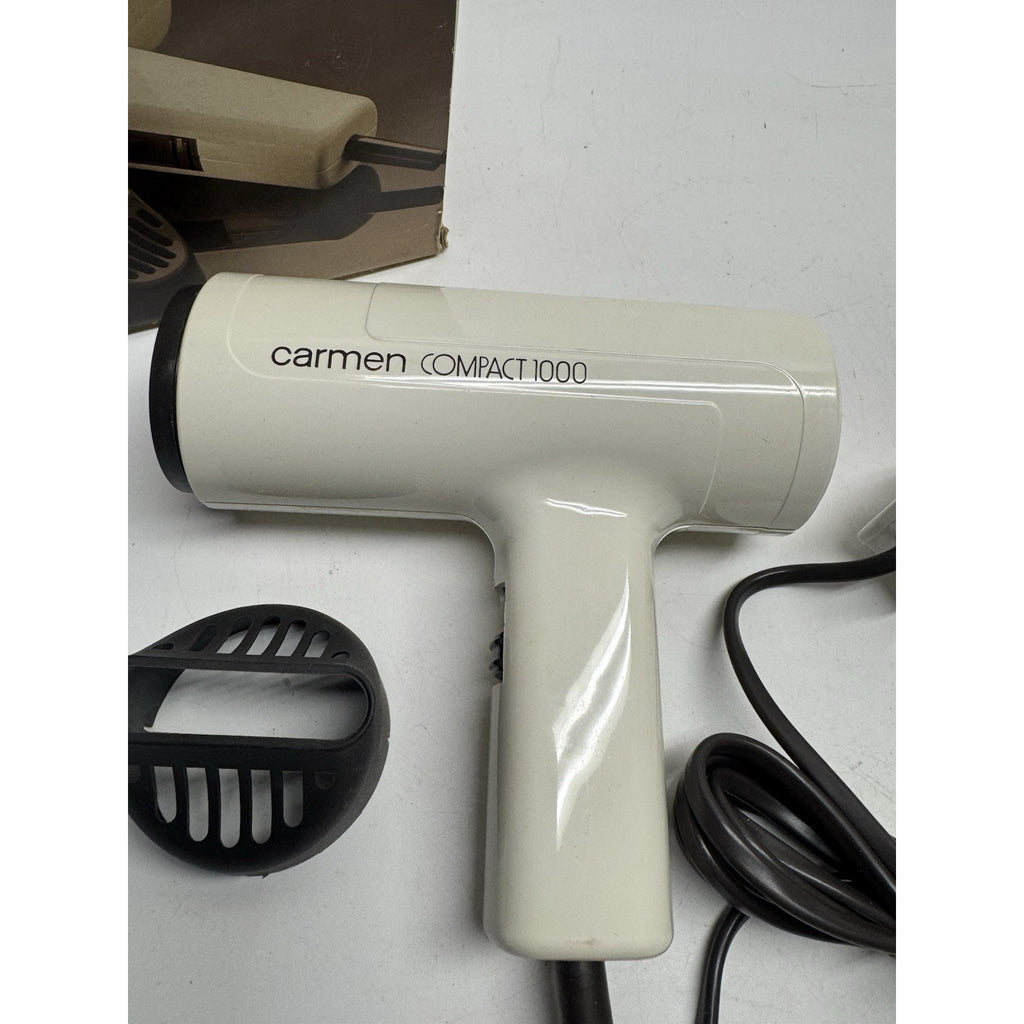 VINTAGE RARE Carmen Compact 1000 Watt Hair Dryer Made in Germany