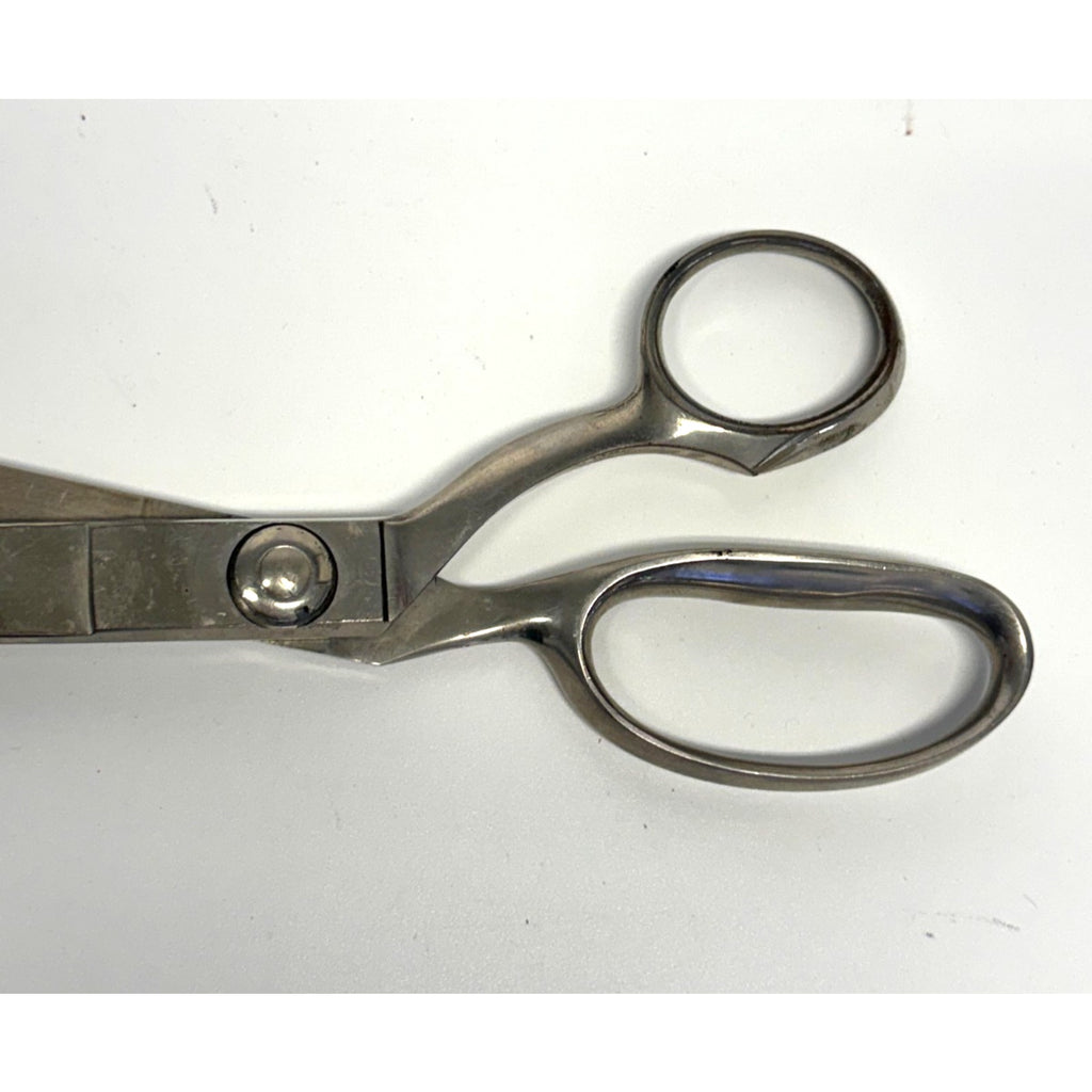Vintage Wiss 9" Pinking Shears Sewing Scissors Heavy Duty Newark NJ Made in USA