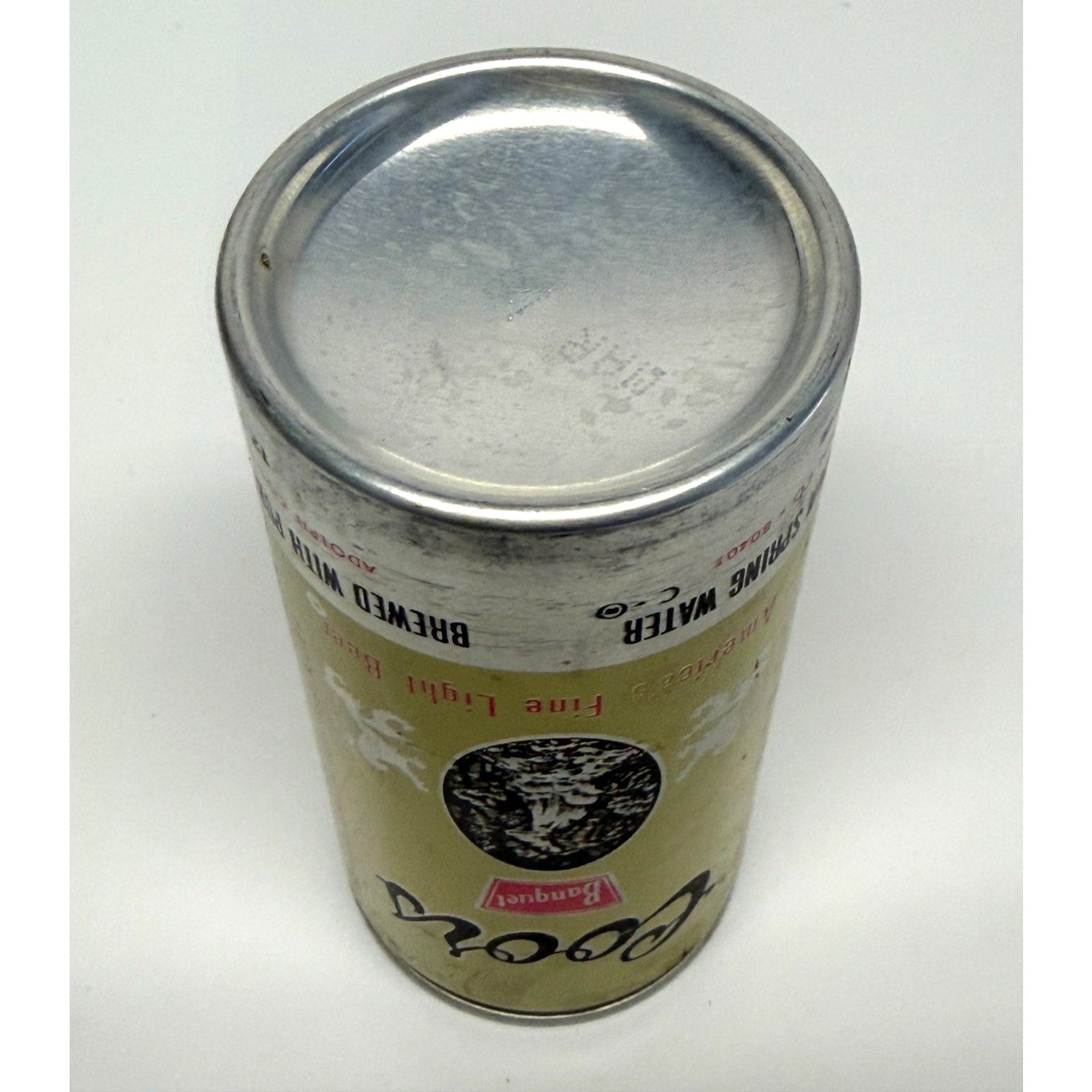 VTG 1970's Coors-Banquet Light Beer 🍻-Golden, Colorado-12 oz-Aluminum Beer Can