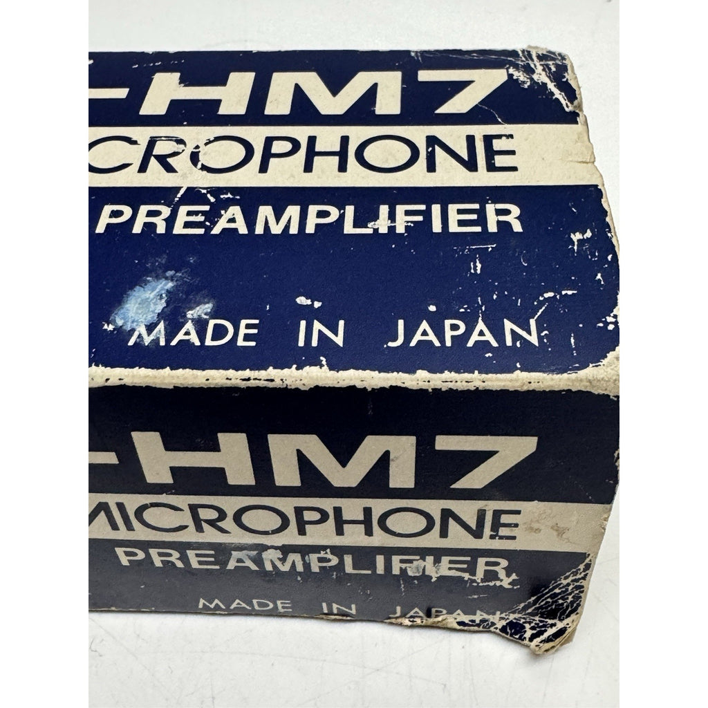 VINTAGE NOS ICOM IC-HM7 Hand Microphone Black Amateur Radio Made in Japan