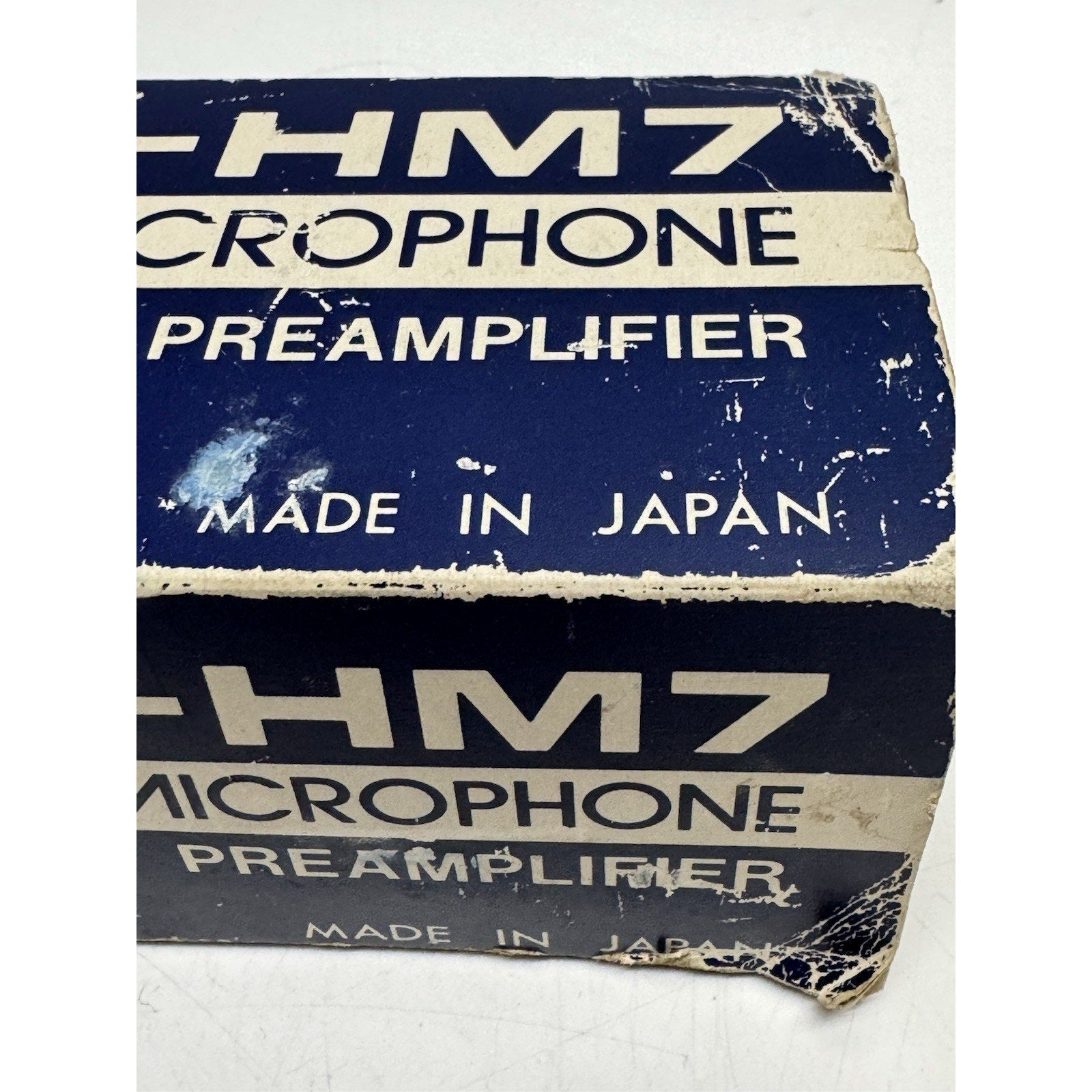 VINTAGE NOS ICOM IC-HM7 Hand Microphone Black Amateur Radio Made in Japan